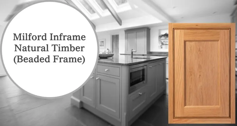 Milford Inframe Natural Timber (Beaded Frame)