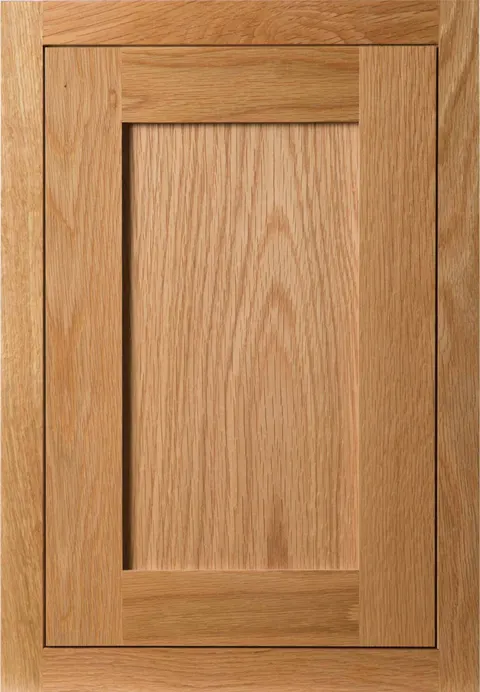Saunton Inframe Natural Timber (Classic Frame) door
