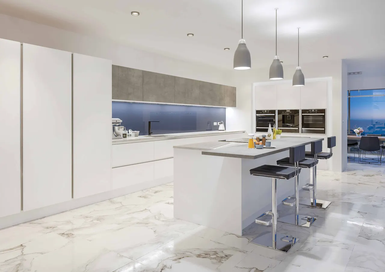 Aspen Super Matt — White Boston Concrete